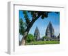 Prambanan Temple on Java-Bob Krist-Framed Photographic Print