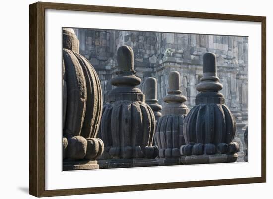 Prambanan Temple, UNESCO World Heritage Site, Central Java, Indonesia-Keren Su-Framed Photographic Print