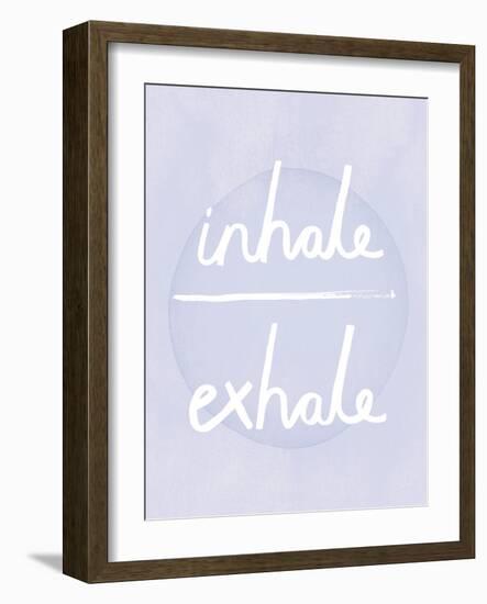 Prana - Inhale - Exhale-Sasha Blake-Framed Giclee Print