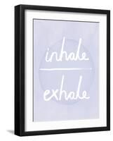 Prana - Inhale - Exhale-Sasha Blake-Framed Giclee Print