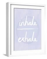 Prana - Inhale - Exhale-Sasha Blake-Framed Art Print