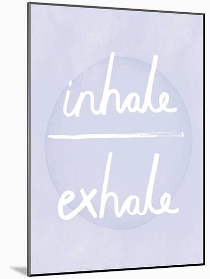 Prana - Inhale - Exhale-Sasha Blake-Mounted Art Print