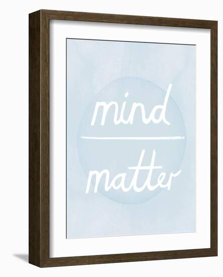 Prana - Mind - Matter-Sasha Blake-Framed Art Print
