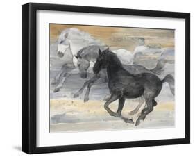 Prancing Trio-Albena Hristova-Framed Art Print