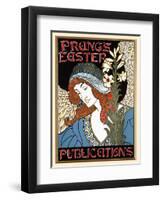 Prang's Easter Publications-Louis Rhead-Framed Art Print