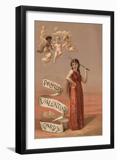 Prang's Valentine Cards-null-Framed Giclee Print