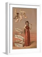 Prang's Valentine Cards-null-Framed Giclee Print