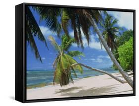 Praslin Beach, Seychelles, Indian Ocean, Africa-Hans Peter Merten-Framed Stretched Canvas