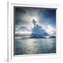 Praslin Island from Anse Source D'Argent Beach, La Digue, Seychelles-Jon Arnold-Framed Photographic Print