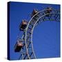 Prater Ferris Wheel Featured in Film the Third Man, Prater, Vienna, Austria, Europe-Stuart Black-Stretched Canvas