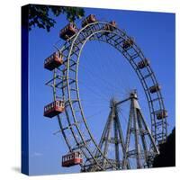 Prater Ferris Wheel Featured in Film the Third Man, Vienna, Austria, Europe-Stuart Black-Stretched Canvas