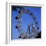 Prater Ferris Wheel Featured in Film the Third Man, Vienna, Austria, Europe-Stuart Black-Framed Photographic Print