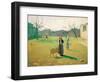 Prato Cassanini (The Betrayed Woman)-Giuseppe Pellizza da Volpedo-Framed Art Print