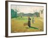 Prato Cassanini (The Betrayed Woman)-Giuseppe Pellizza da Volpedo-Framed Art Print