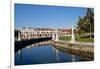 Prato della Valle, a 90000 square meter elliptical square in Padova, the largest square in Italy-Carlo Morucchio-Framed Photographic Print