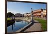 Prato della Valle, a 90000 square meter elliptical square in Padova, the largest square in Italy-Carlo Morucchio-Framed Photographic Print