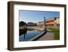 Prato della Valle, a 90000 square meter elliptical square in Padova, the largest square in Italy-Carlo Morucchio-Framed Photographic Print