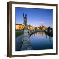 Prato della Valle and Santa Giustina, Padua, Veneto, Italy, Europe-Stuart Black-Framed Photographic Print