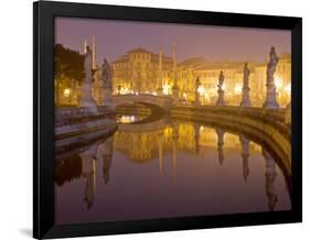 Prato della Valle square. Padova, Veneto, Italy.-ClickAlps-Framed Photographic Print