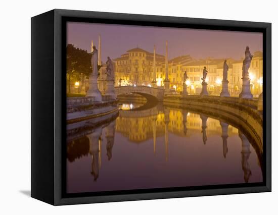 Prato della Valle square. Padova, Veneto, Italy.-ClickAlps-Framed Stretched Canvas