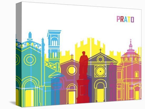 Prato Skyline Pop-paulrommer-Stretched Canvas