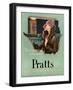 Pratts, Magazine Advertisement, UK, 1930-null-Framed Giclee Print