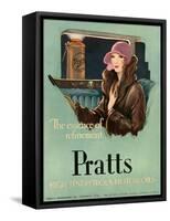 Pratts, Magazine Advertisement, UK, 1930-null-Framed Stretched Canvas