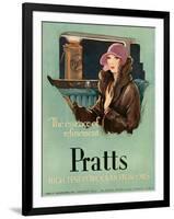 Pratts, Magazine Advertisement, UK, 1930-null-Framed Giclee Print