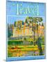 Pravel Magazine Cover French Chateau-Travel-Mounted Art Print