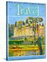 Pravel Magazine Cover French Chateau-Travel-Stretched Canvas