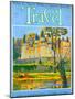 Pravel Magazine Cover French Chateau-Travel-Mounted Art Print