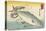 Prawn and Yellow Tail, Early 19th Century-Utagawa Hiroshige-Stretched Canvas