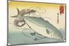 Prawn and Yellow Tail, Early 19th Century-Utagawa Hiroshige-Mounted Giclee Print