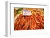 Prawns in Mercado Central (Central Market), Valencia, Spain, Europe-Neil Farrin-Framed Photographic Print