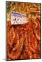 Prawns in Mercado Central (Central Market), Valencia, Spain, Europe-Neil Farrin-Mounted Photographic Print