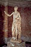 Sculpure of Apollo Sauroctone (Apollo the lizard-slayer).  Artist: Praxiteles-Praxiteles-Giclee Print