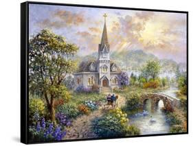 Pray for World Peace-Nicky Boehme-Framed Stretched Canvas