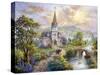 Pray for World Peace-Nicky Boehme-Stretched Canvas