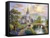 Pray for World Peace-Nicky Boehme-Framed Stretched Canvas