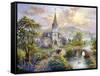 Pray for World Peace-Nicky Boehme-Framed Stretched Canvas