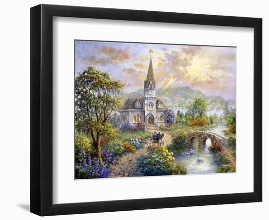 Pray for World Peace-Nicky Boehme-Framed Premium Giclee Print