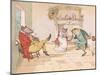 "Pray, Mr Frog, Will You Give Us a Song?"-Randolph Caldecott-Mounted Giclee Print