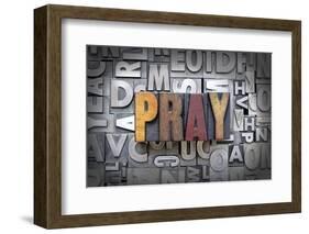 Pray-enterlinedesign-Framed Photographic Print