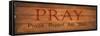 Pray-Taylor Greene-Framed Stretched Canvas