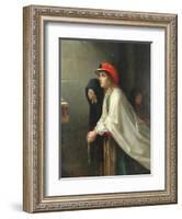 Prayer, 1862-Thomas Brooks-Framed Giclee Print