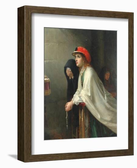 Prayer, 1862-Thomas Brooks-Framed Giclee Print