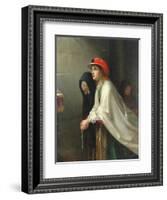 Prayer, 1862-Thomas Brooks-Framed Giclee Print