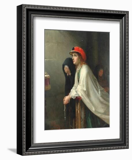 Prayer, 1862-Thomas Brooks-Framed Giclee Print