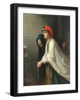 Prayer, 1862-Thomas Brooks-Framed Giclee Print