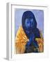 Prayer (After Sassoferrato) 2005 (W/C on Handmade Indian Paper)-Graham Dean-Framed Giclee Print